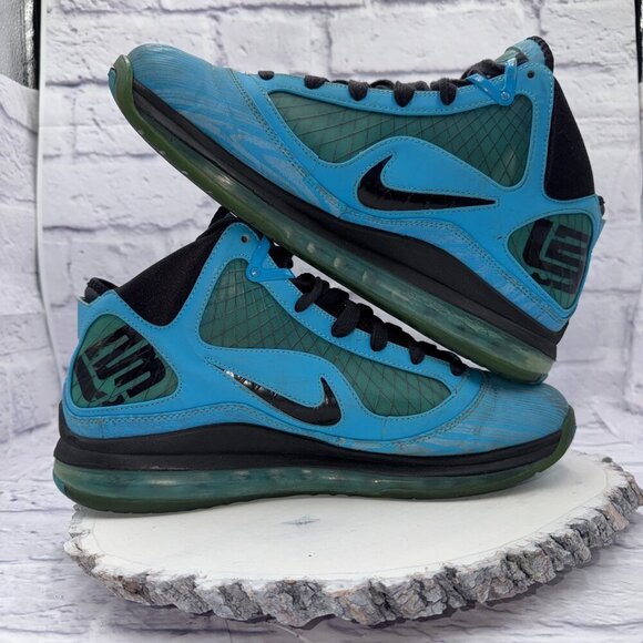 Nike Air Max 2010 LeBron 7 \'All Star\' Shoes Men\'s Size 11 Chlorine Blue Flywire main image 6
